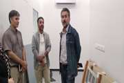 بازدید بازیگر محبوب سینما و تلویزیون از انستیتو کانسر بیمارستان امام خمینی(ره)